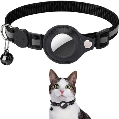 Collier GPS AirTag pour Chat Noir