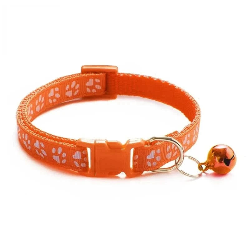 Collier pour Chat - ''Le Classique'' Orange
