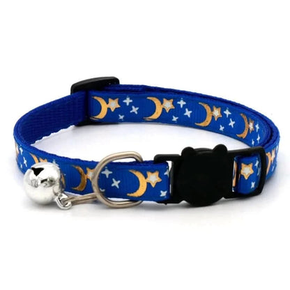 Collier pour Chat - Lune Bleu