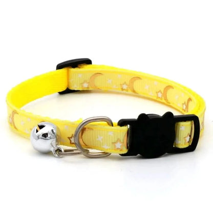 Collier pour Chat - Lune Jaune
