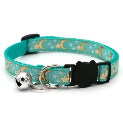 Collier pour Chat - Lune Vert