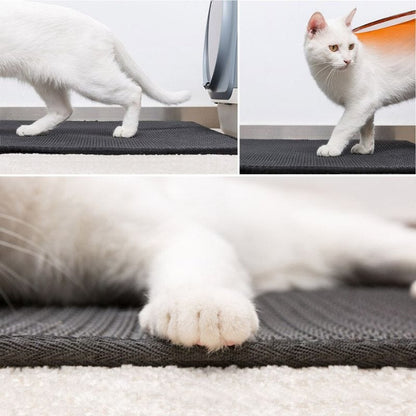 Tapis pour bac à litière pour chats | KittyMat™