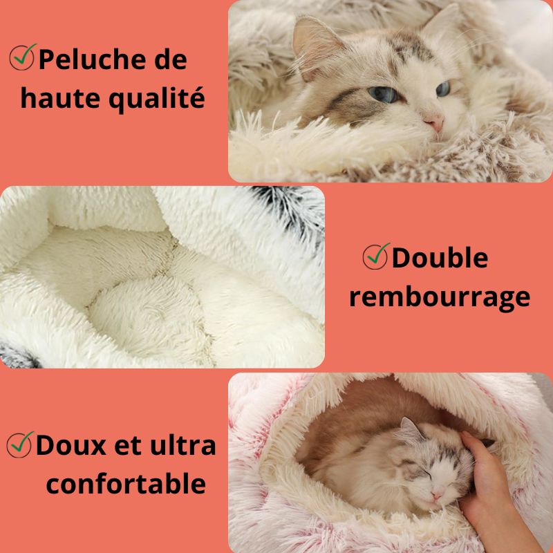 Panier douillet pour chat | KittyCouch™