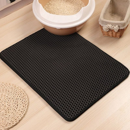 Tapis pour bac à litière pour chats | KittyMat™