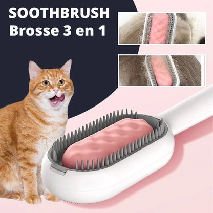 Brosse de toilettage pour chat | SoothBrush™