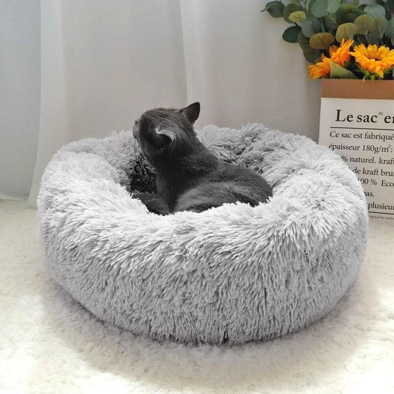 Coussin apaisant pour chat KittyBed™ - PetLuv Gris