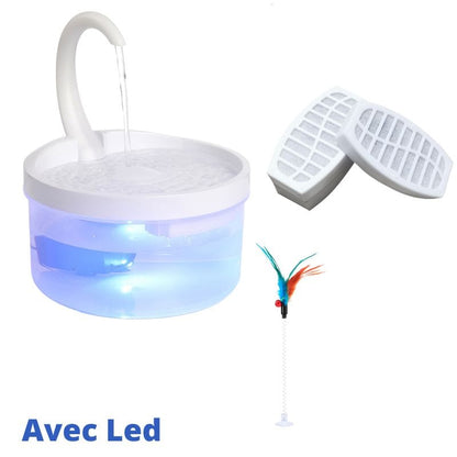 Fontaine à eau pour chat  KittyFalls™ - PetLuv Pack Led