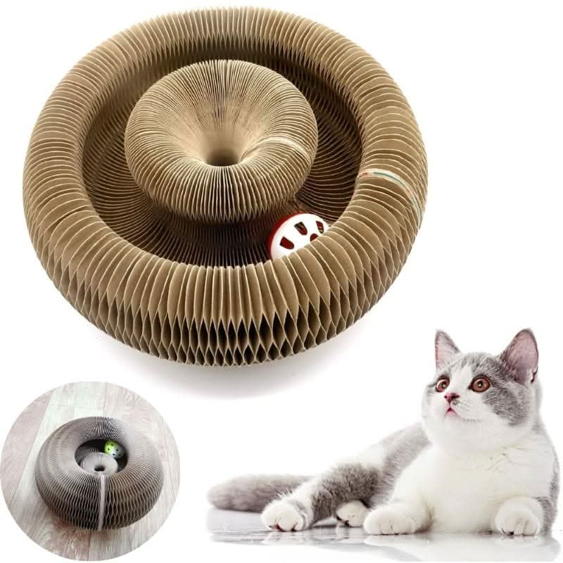 Griffoir pour chat | KittyScratch™ 1 KittyScratch™ + 1 balle offerte