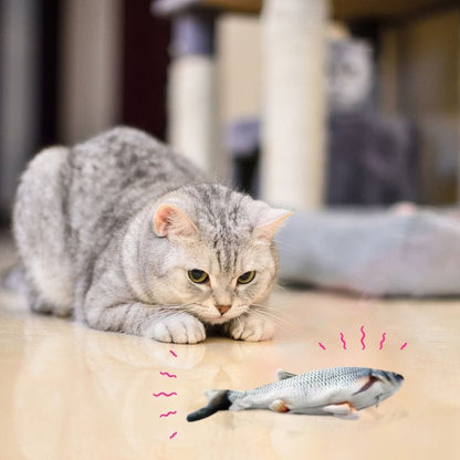 Jouet poisson pour chat | Merlux™