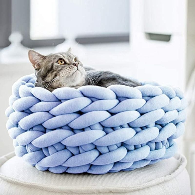 Le Panier pour Chat KITTYBASKET™ - PetLuv Bleu