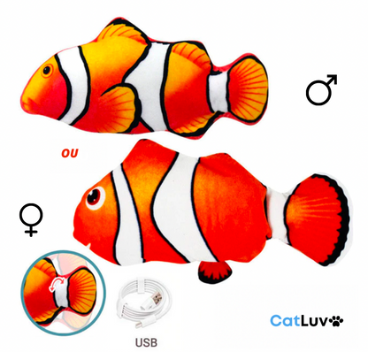 Jouet poisson pour chat PetLuv™