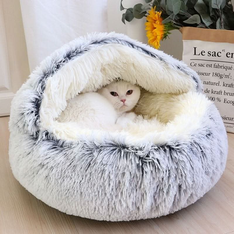 Panier douillet pour chat | KittyCouch™ Bleu