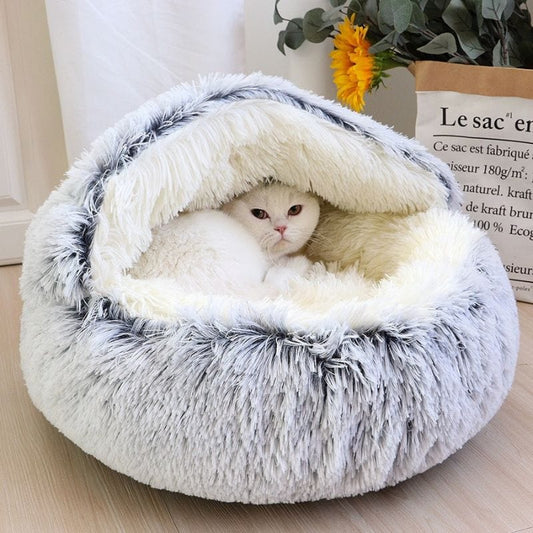Panier douillet pour chat | KittyCouch™ Bleu