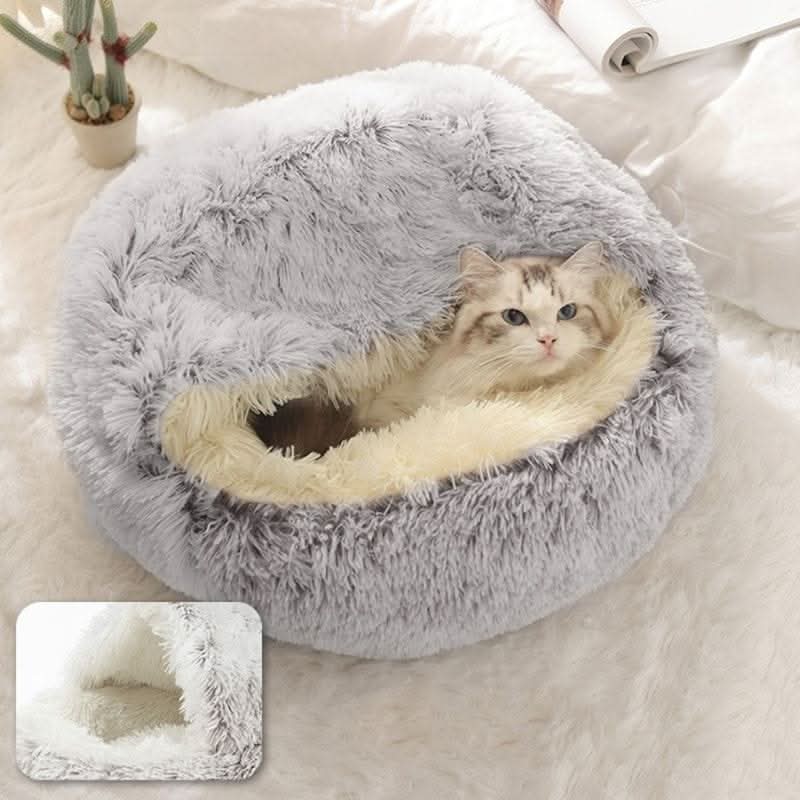 Panier douillet pour chat | KittyCouch™ Gris