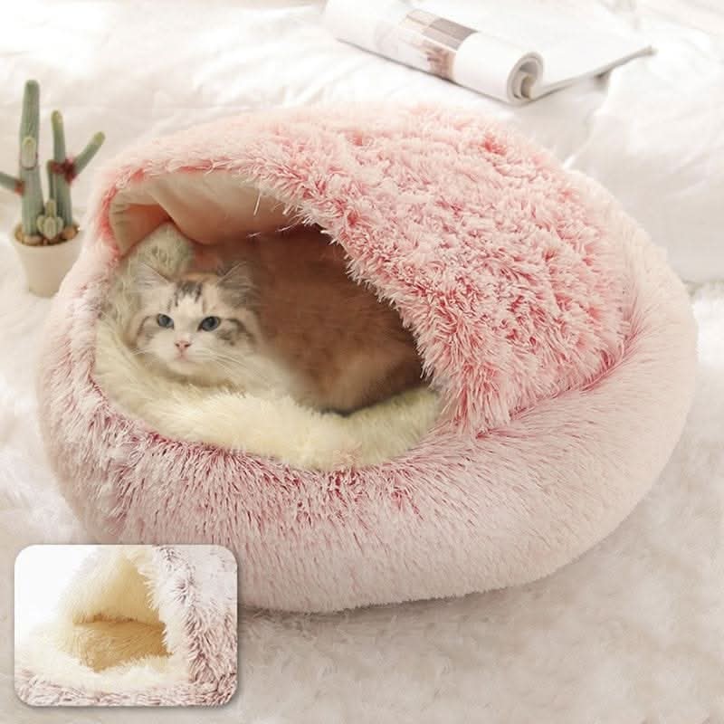 Panier douillet pour chat | KittyCouch™ Rose