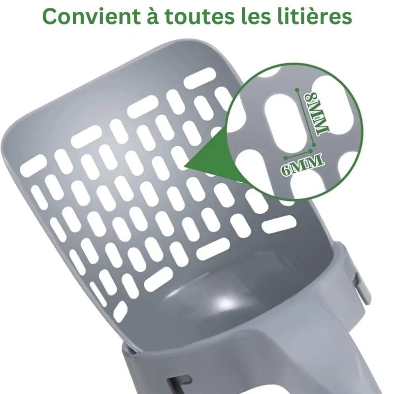 Pelle à litière pour chat KittyScoop™ 1 KittyScoop™ + 2 rouleaux offerts